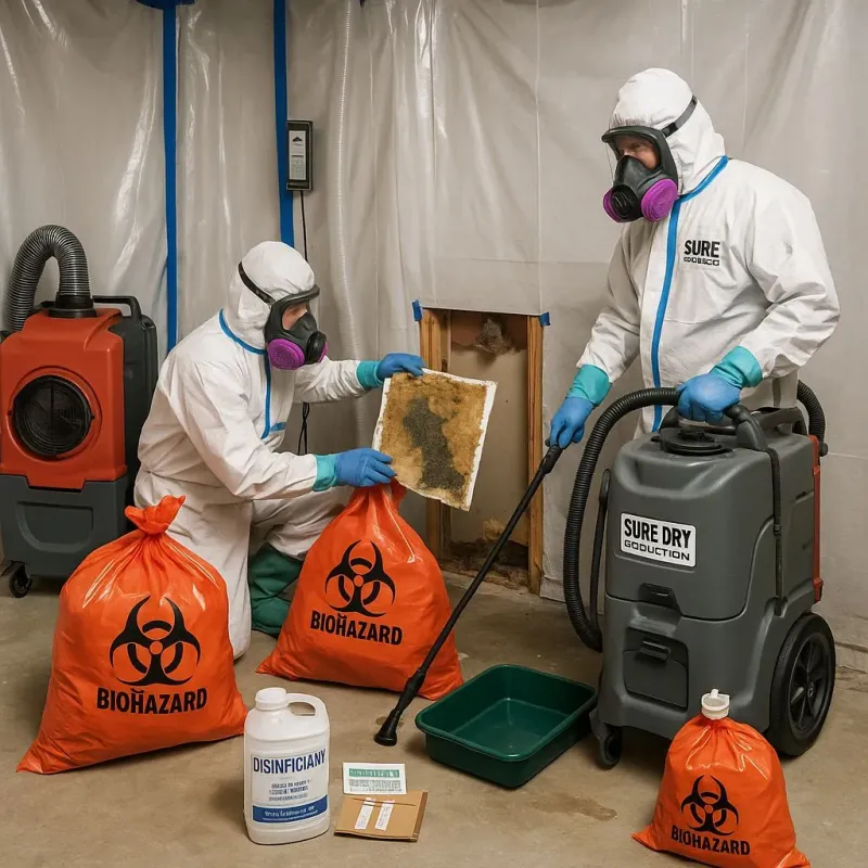Contaminated Water Handling Protocols process in Fulton County, AR